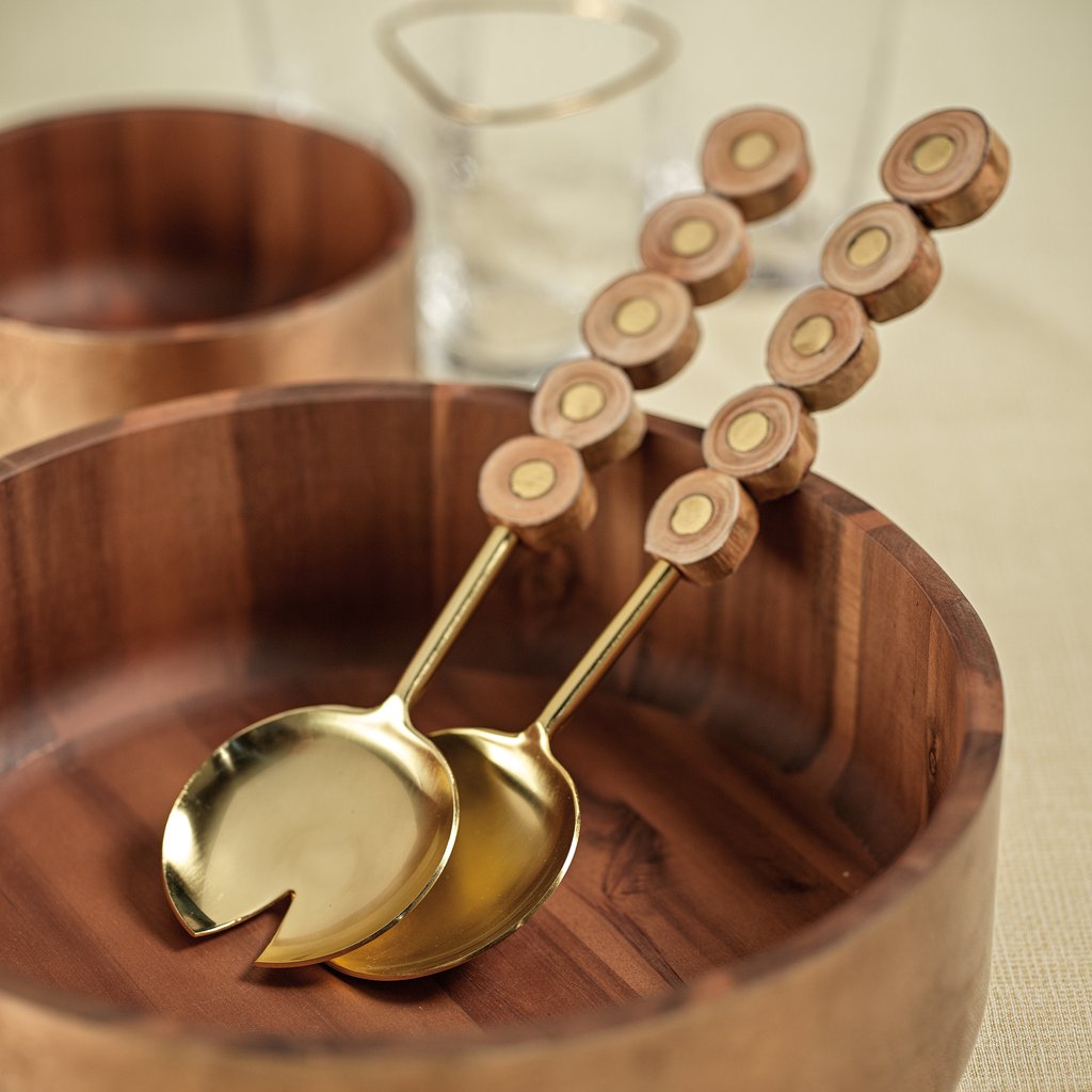 South Bay Metal and Wood Server Set - Tableware by Carlyle Avenue
