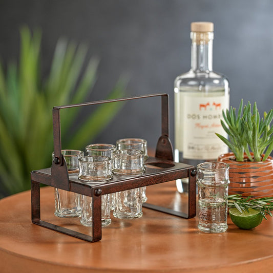 San Lucas Six Shot Tequila Set - Barware by Carlyle Avenue