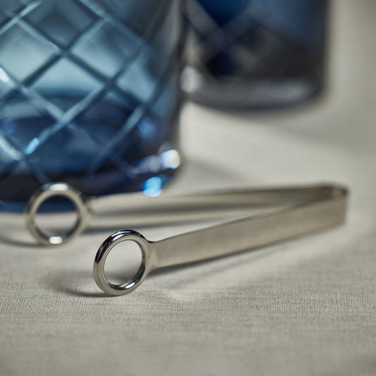 Avenir Polished Steel Ice Tong - Barware by Carlyle Avenue