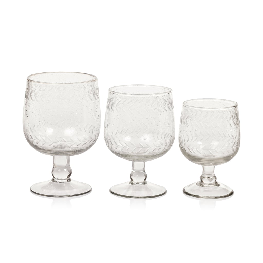 Tuscan Handmade Etched Drinkware - Drinkware Sets by Carlyle Avenue