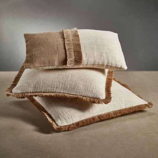 Cost Blanca Cotton & Jute Throw Pillow - Throw Pillows by Carlyle Avenue