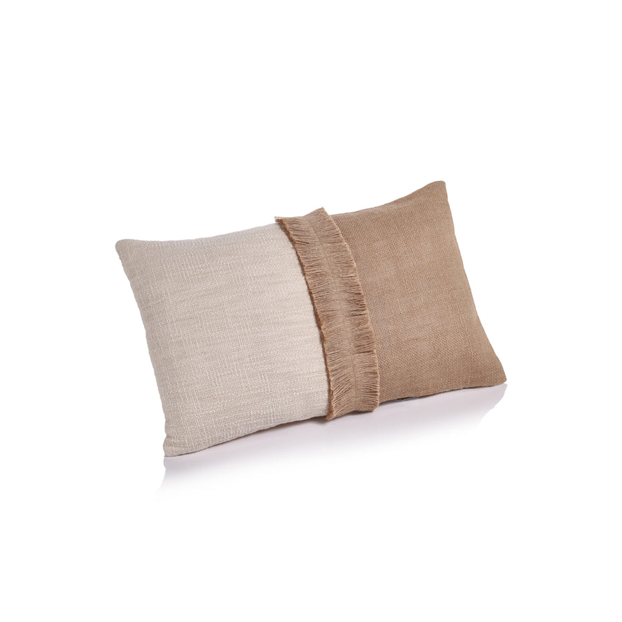 Cost Blanca Cotton & Jute Throw Pillow - Throw Pillows by Carlyle Avenue