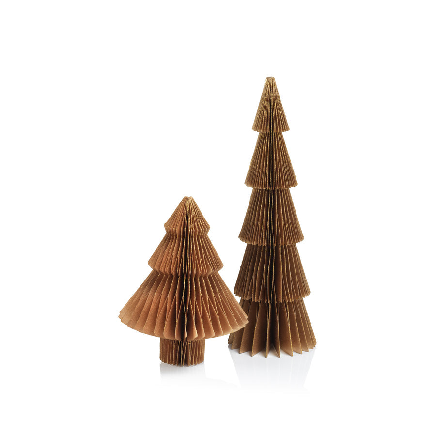 Wish Paper Decorative Tree - Gold - Seasonal & Holiday Decorations by Carlyle Avenue