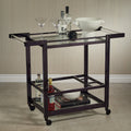 The Beaumont Bar Cart - Black Nickel - Furniture by Carlyle Avenue
