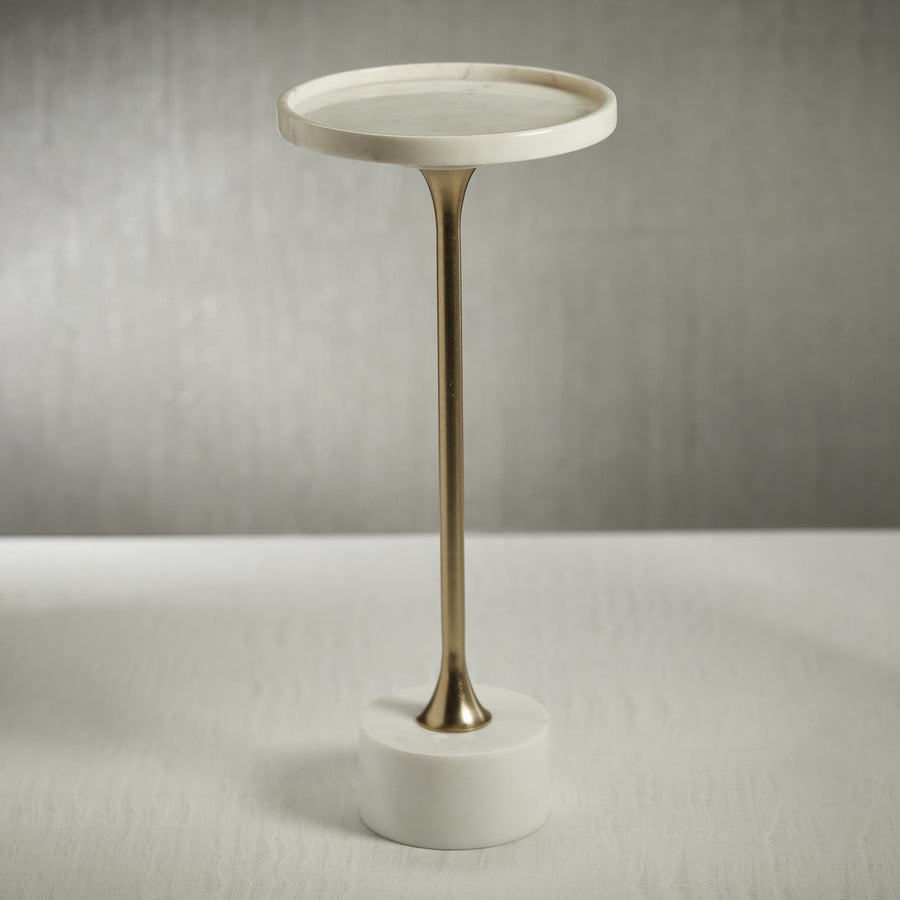 Palomar Cocktail Table - White Marble - Furniture by Carlyle Avenue