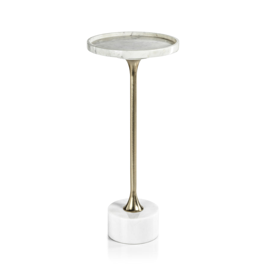Palomar Cocktail Table - White Marble - Furniture by Carlyle Avenue