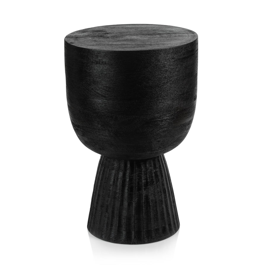 Vetro Mango Wood Accent Table/Stool - Furniture by Carlyle Avenue