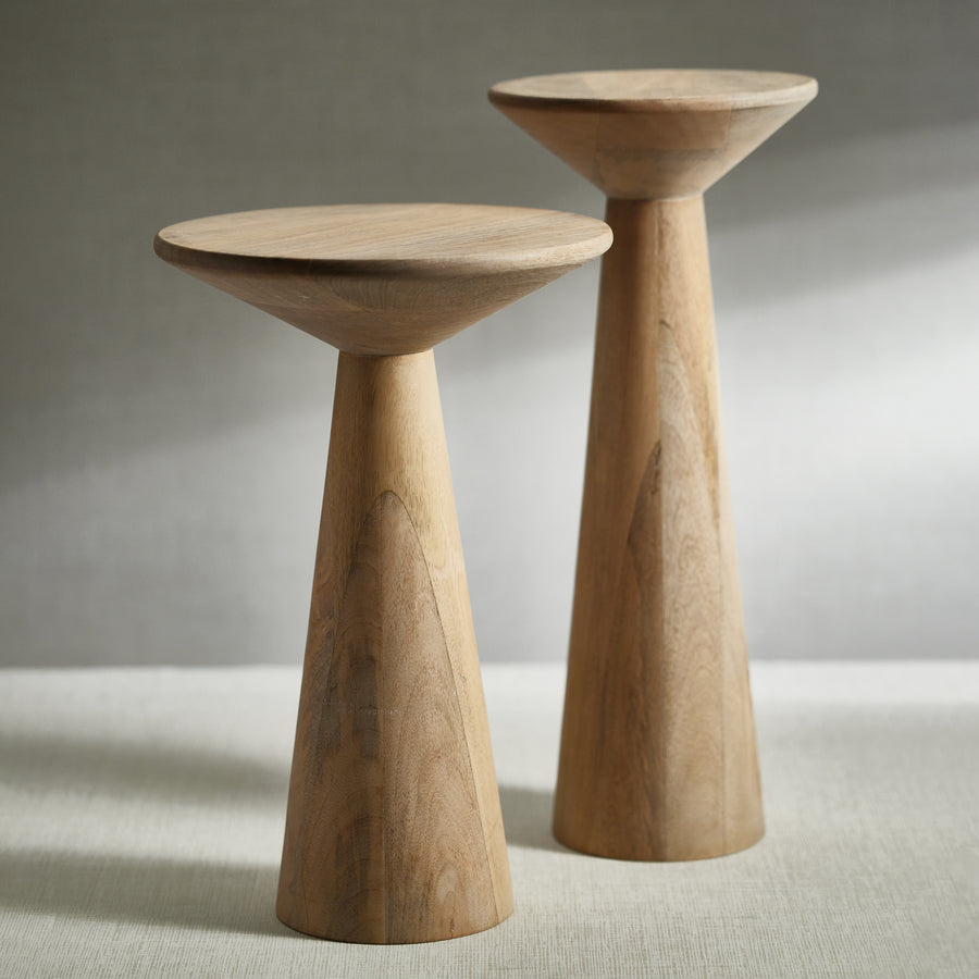Vilamoura Mango Wood Table - Light Natural - Furniture by Carlyle Avenue
