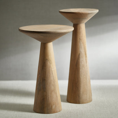 Vilamoura Mango Wood Table - Light Natural - Furniture by Carlyle Avenue