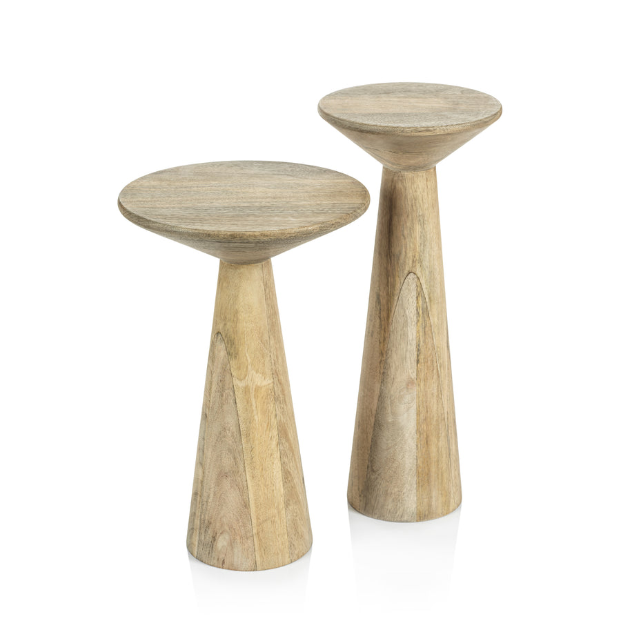 Vilamoura Mango Wood Table - Light Natural - Furniture by Carlyle Avenue