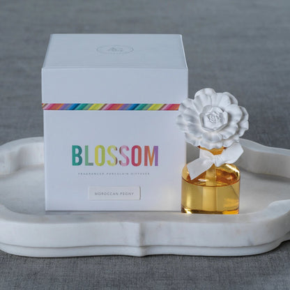 Blossom Porcelain Diffuser - Home Fragrance by Carlyle Avenue