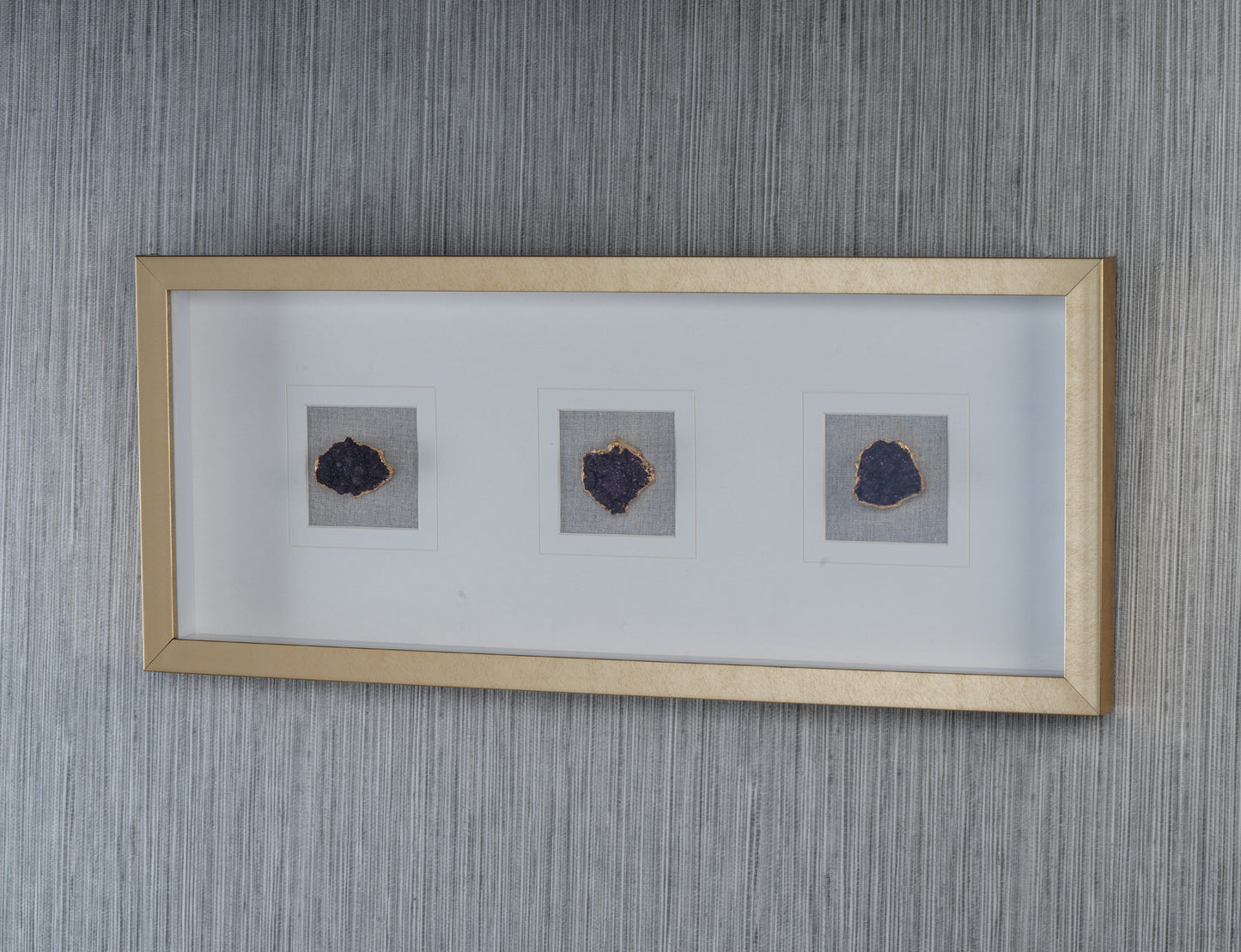 Gold Framed Amethyst Crystal - Decorative Accessories by Carlyle Avenue