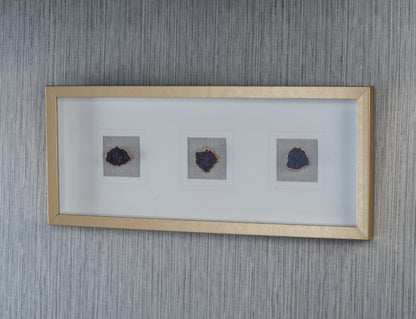 Gold Framed Amethyst Crystal - Decorative Accessories by Carlyle Avenue