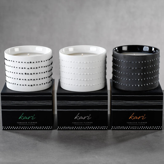 Kari Candle - Tobacco Flower - Home Fragrance by Carlyle Avenue