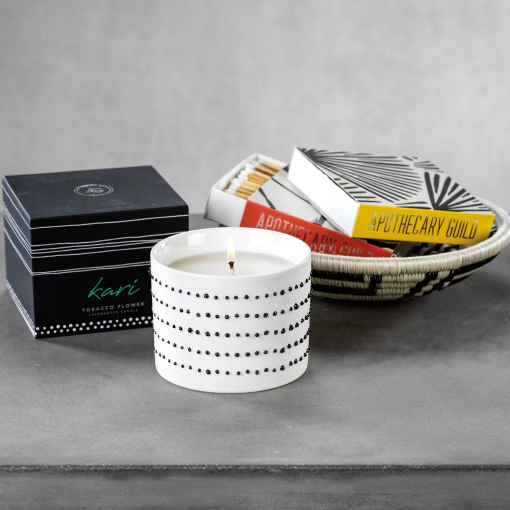 Kari Candle - Tobacco Flower - Home Fragrance by Carlyle Avenue