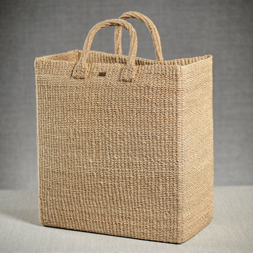 Serene Rectangular Abaca Hamper - Baskets by Carlyle Avenue