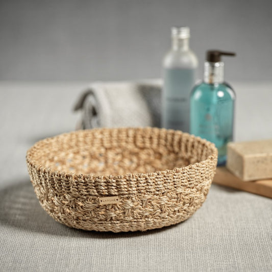 Myra Abaca Bowl/Basket - Baskets by Carlyle Avenue
