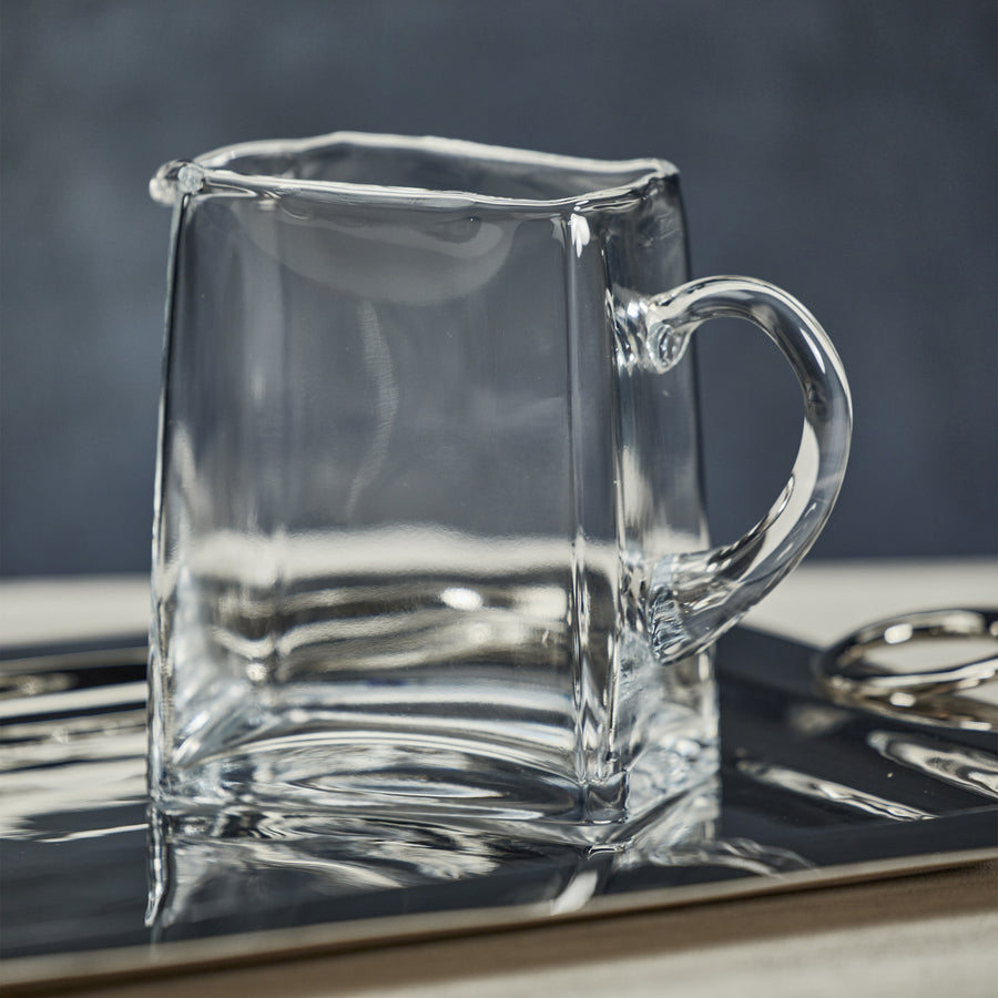 Beaufort Blown Glass Pitcher - Serveware by Carlyle Avenue