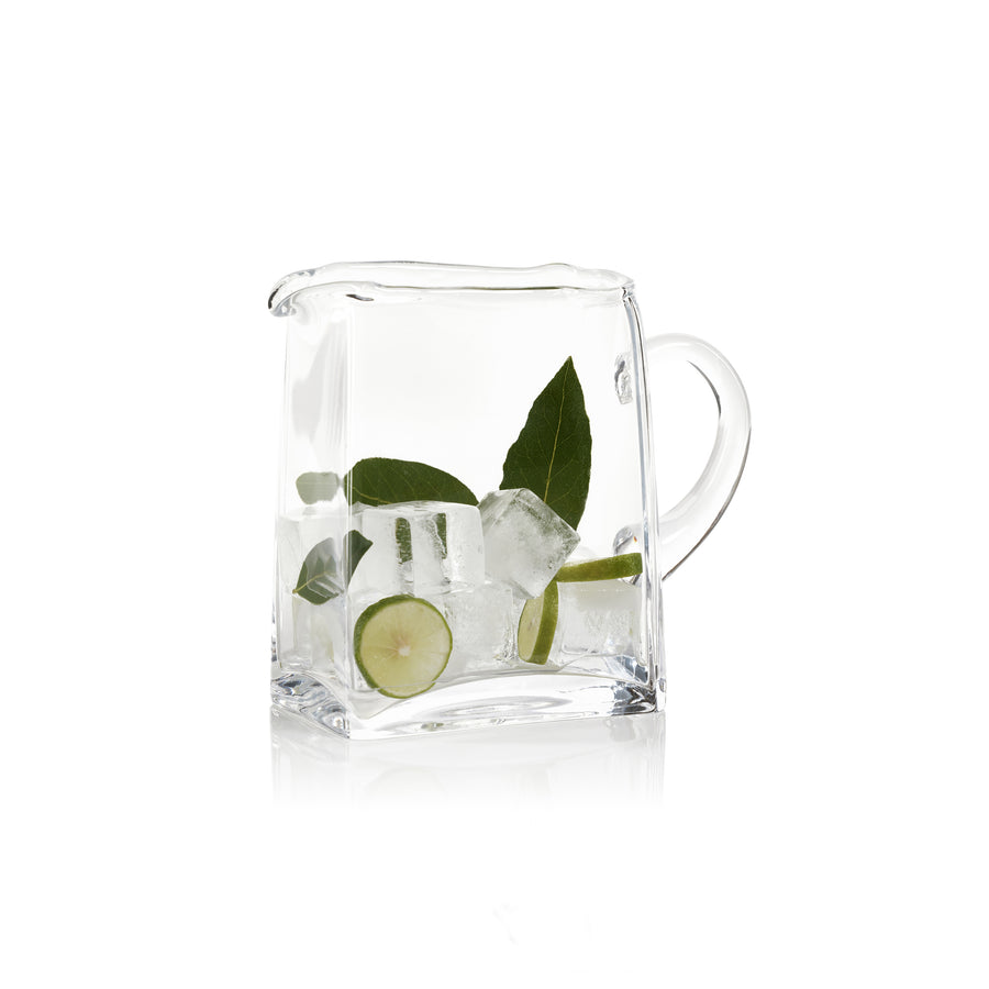Beaufort Blown Glass Pitcher - Serveware by Carlyle Avenue
