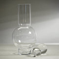 Monceau Glass Vase - Clear - Vases by Carlyle Avenue