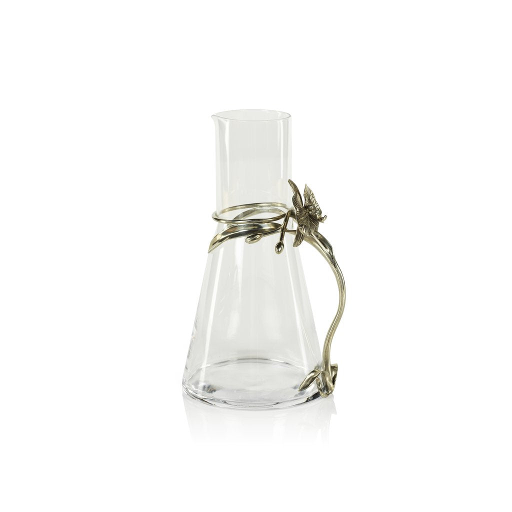 Small Orchid & Glass Pitcher - Drinkware by Carlyle Avenue
