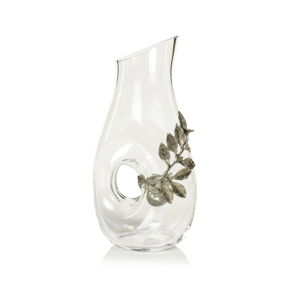 Lemon Pewter & Glass Pitcher - Drinkware by Carlyle Avenue