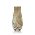 Natural Latte Mango Wood Marbleized Vase - Vases by Carlyle Avenue