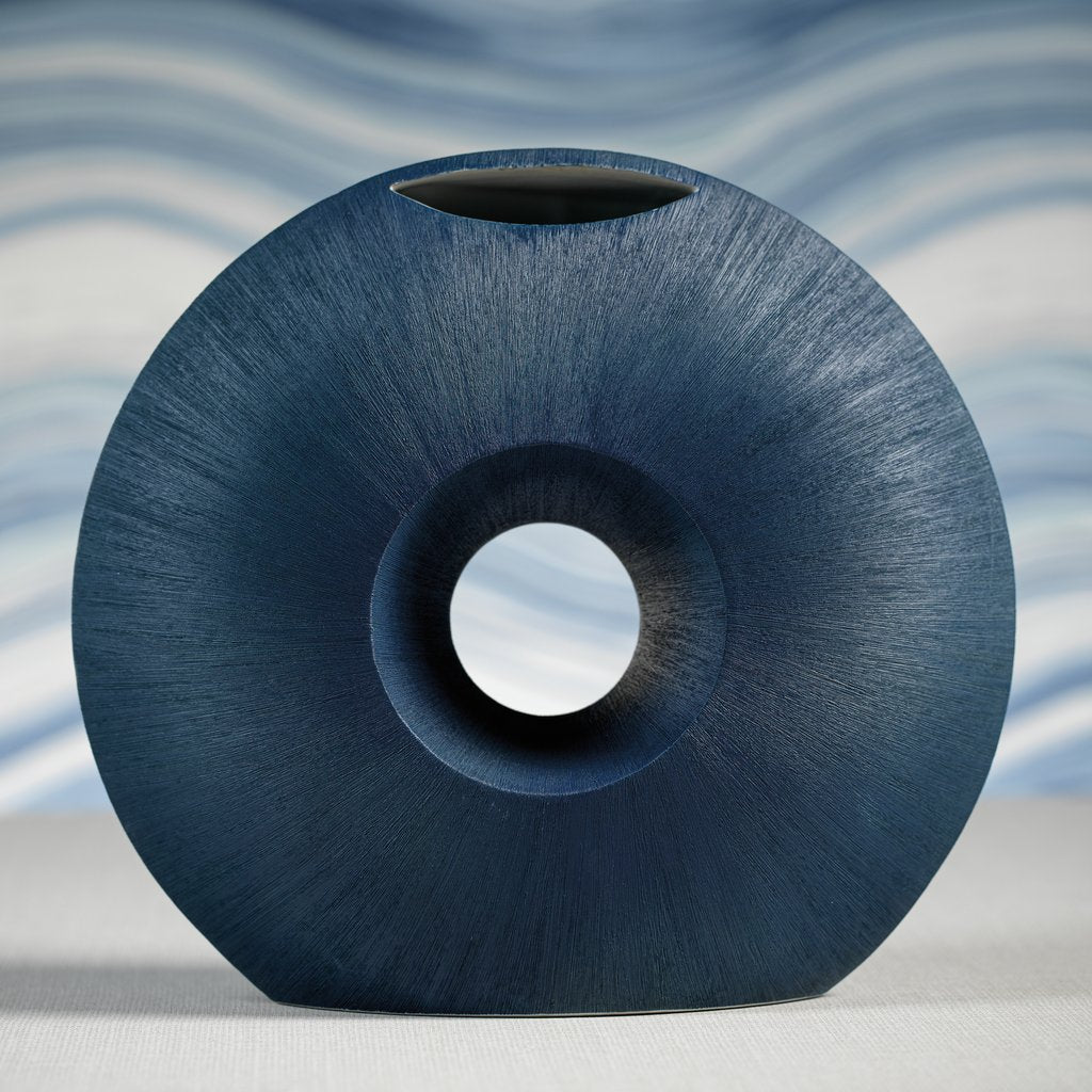 Blue Porcelain Coastal Decor - Vases by Carlyle Avenue