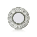 Mnemba Interlaced Wall Mirror - Silver Grey - Wall Mirror by Carlyle Avenue