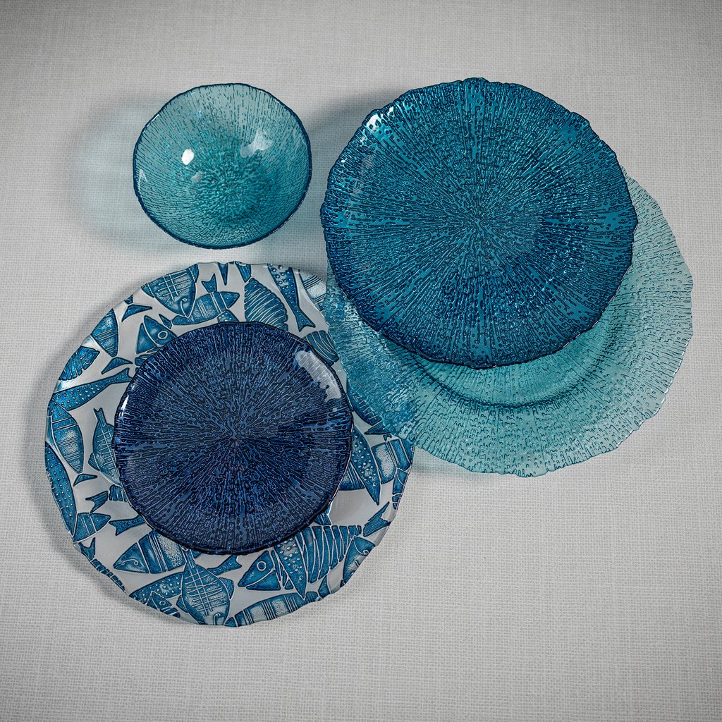 Kauai Blue Tableware Collection - Tableware by Carlyle Avenue
