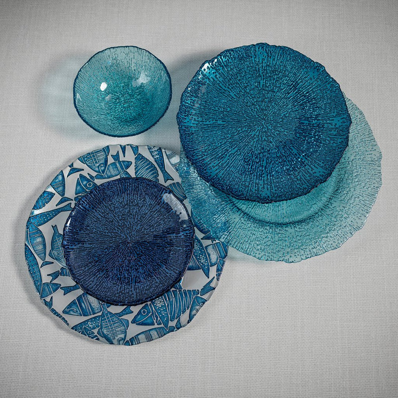 Kauai Blue Tableware Collection, Set of 6 - Tableware by Carlyle Avenue