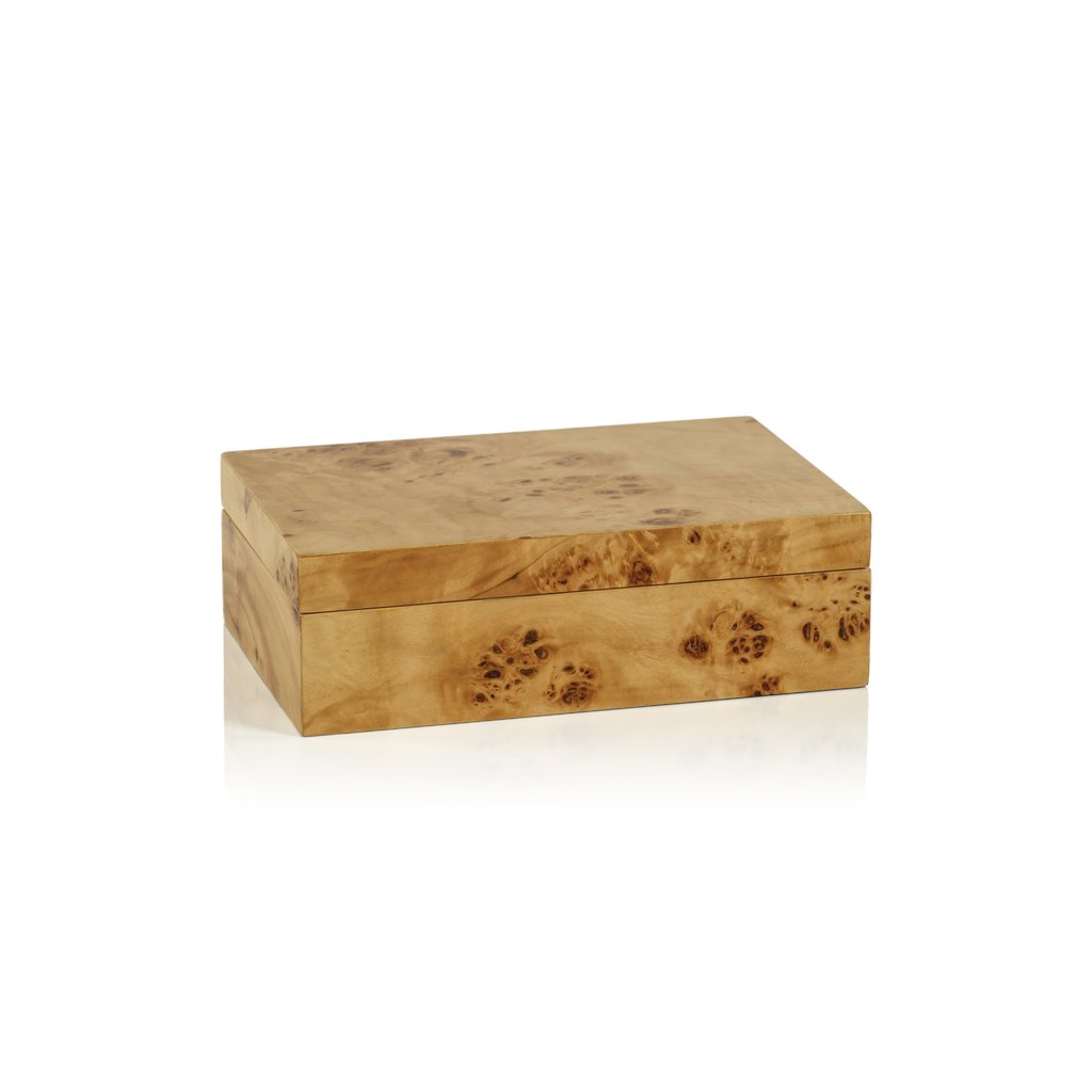 Leiden Burlwood Design Box - Boxes by Carlyle Avenue