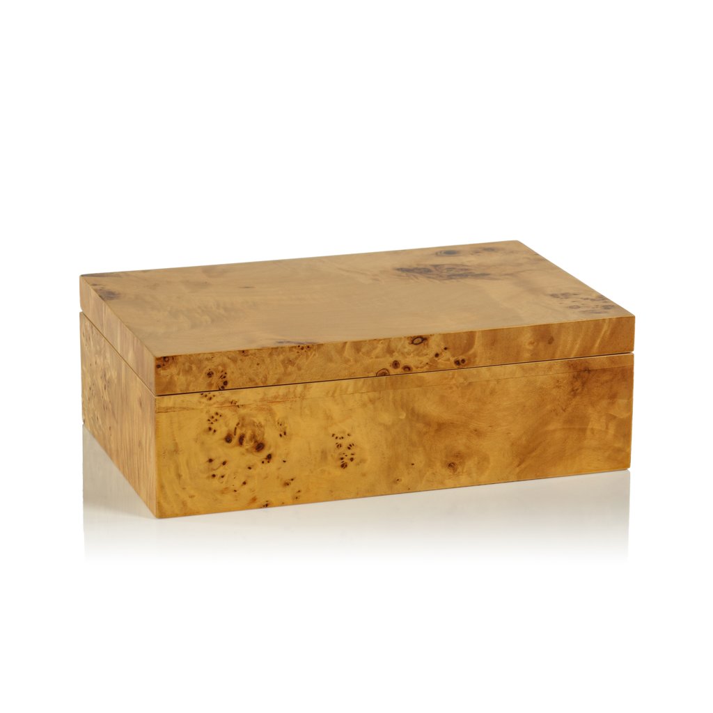Leiden Burlwood Design Box - Boxes by Carlyle Avenue