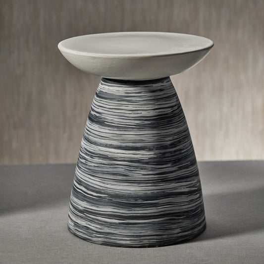 Costa Marina Earthenware Stool - Furniture by Carlyle Avenue
