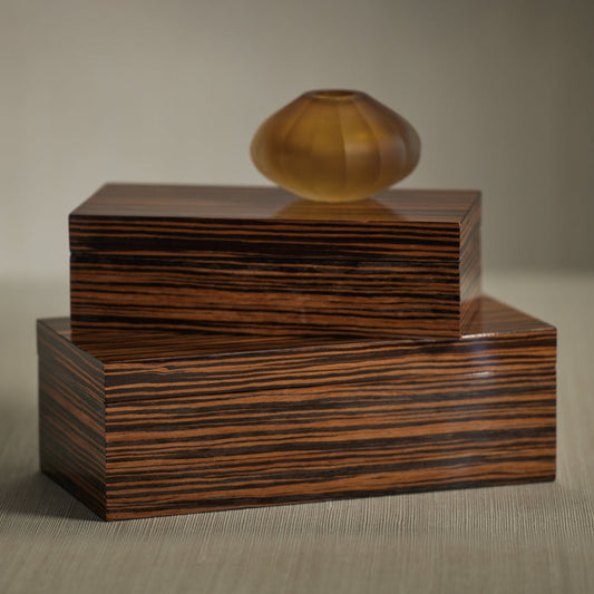 Bambara Ebony Veneer Box - Decorative Accessories by Carlyle Avenue