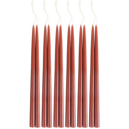 Pair of Taper Candles - Clay - Candles by Carlyle Avenue
