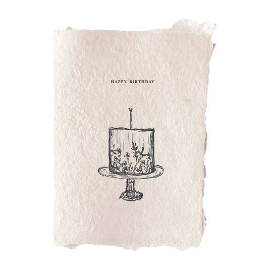 Happy birthday cake card -  by Carlyle Avenue