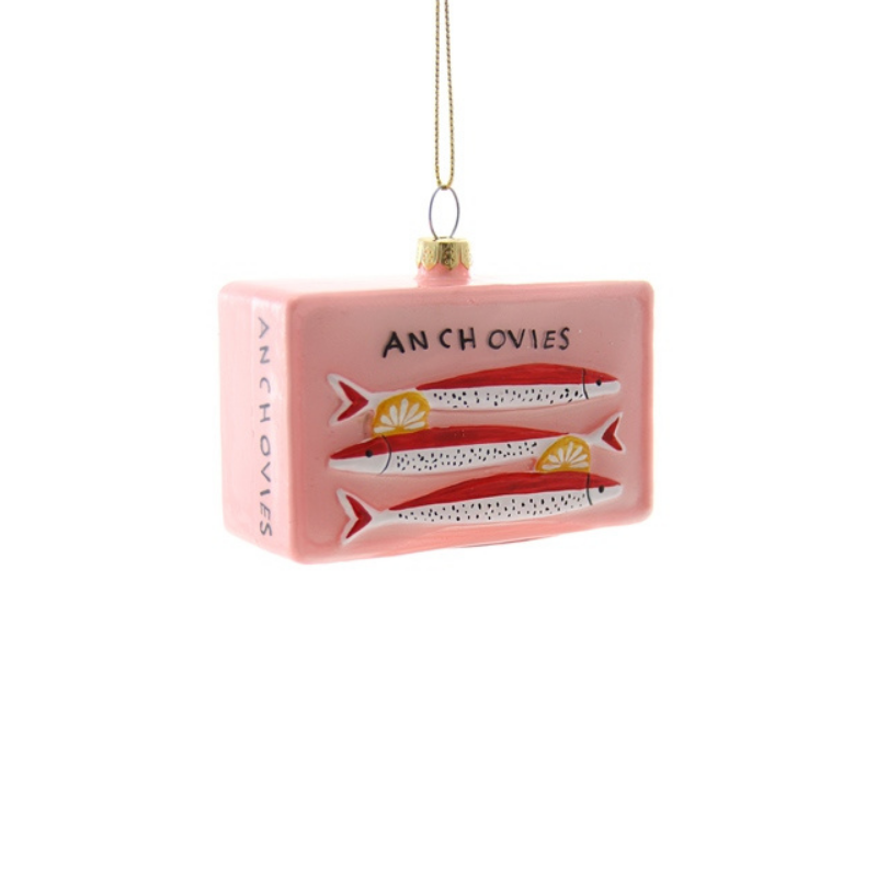 Anchovies Can Ornament