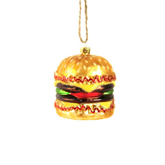 Double Cheeseburger Ornament