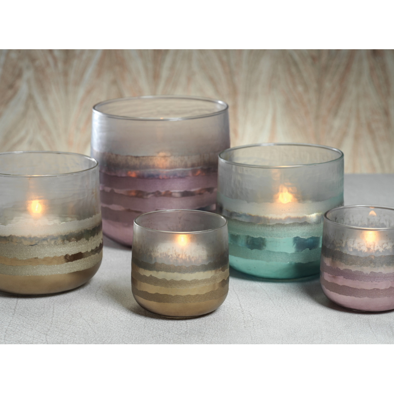 Smoke Votive Holder - Multiple sizes/colors - CARLYLE AVENUE