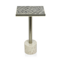 Sultana Rectangular Cocktail Table on Marble Base - Furniture by Carlyle Avenue