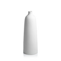 Bari All White Earthenware Vase - Vases by Carlyle Avenue